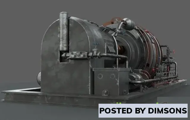 3D Models Machinery device 4