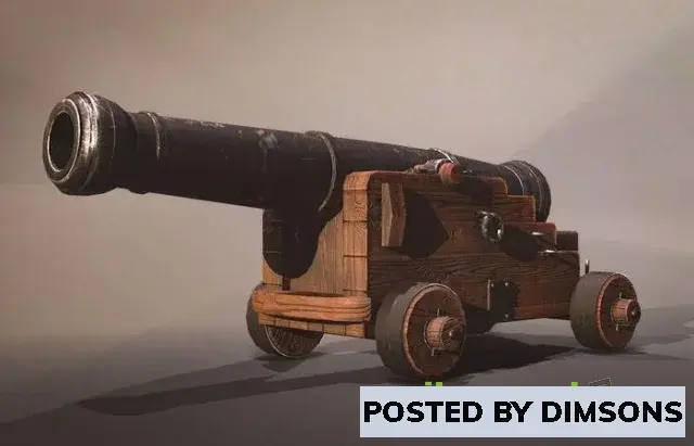 3D Models Medieval Cannon