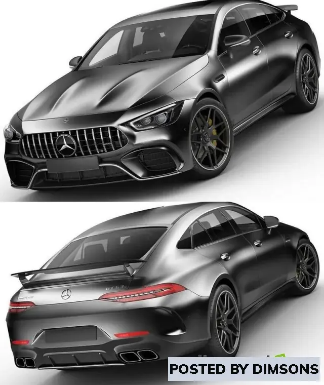 3D Models Mercedes AMG GT63S 2019