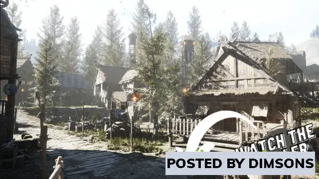 Unreal Engine Environments Modular Viking Village - Medieval Town - Medieval Village - Fantasy Vi...