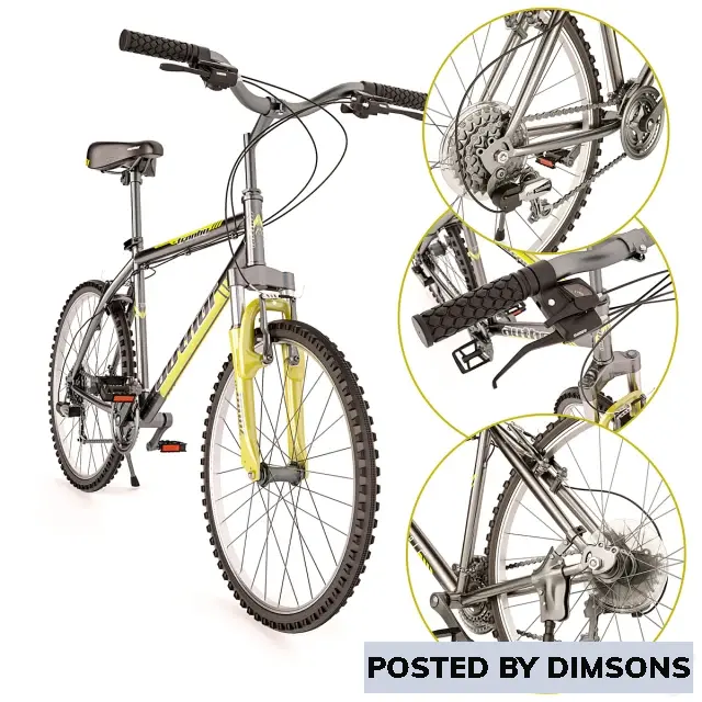 Bikes Mountain Bike Author Trophy - 3D Model