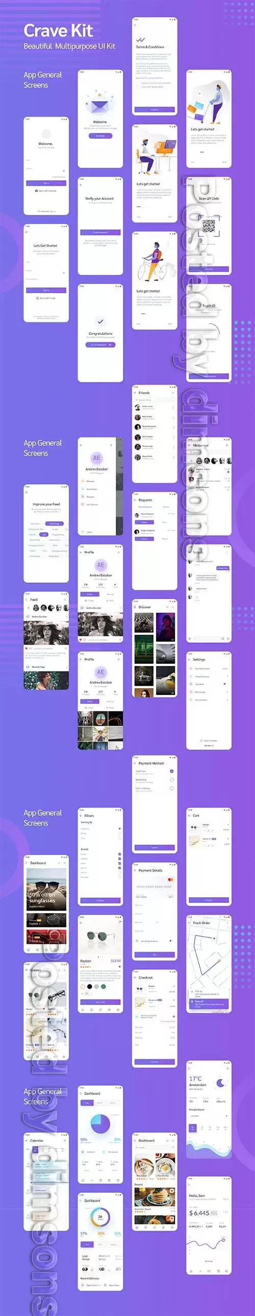 Crave - Multipurpose UI Kit