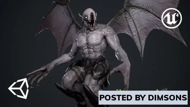 3D Models Night Demon