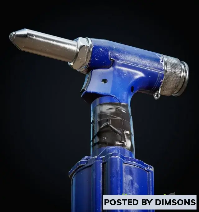 3D Models Pneumatic hammer