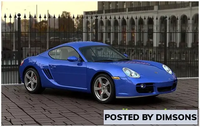 3D Models PORSCHE CAYMAN S