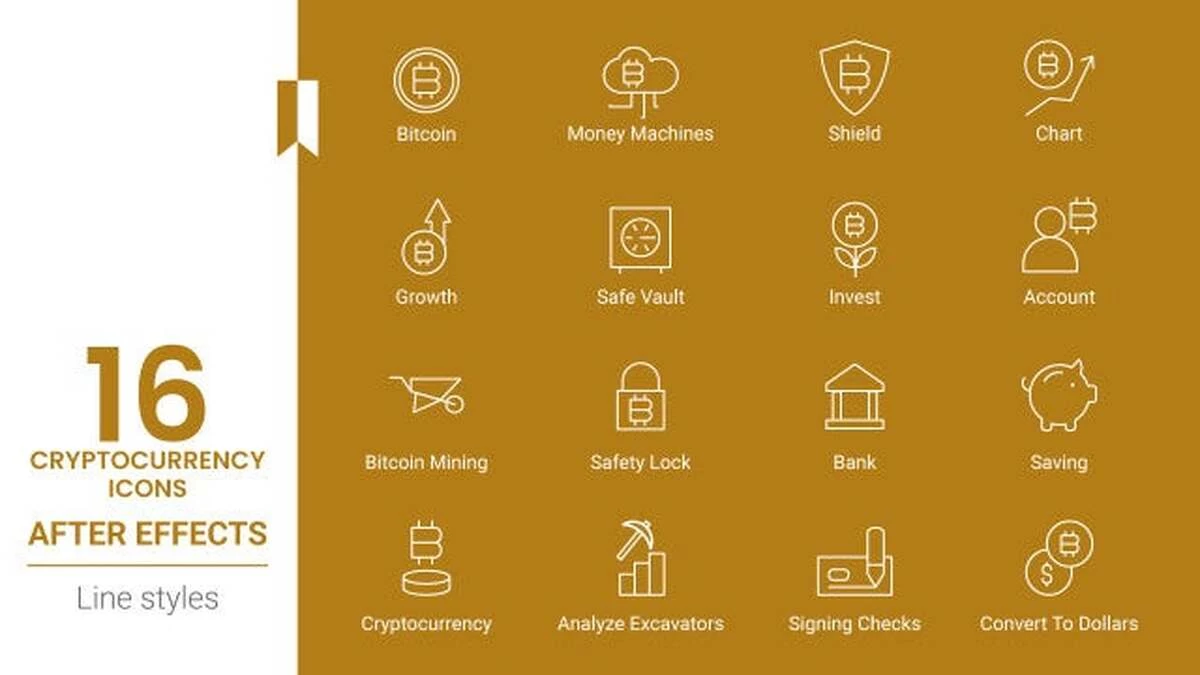 CryptoCurrency Animated Icons Pack 1577236