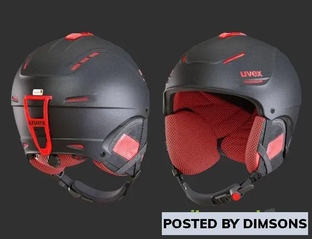 3D Models Ski Helmet and Goggles Uvex