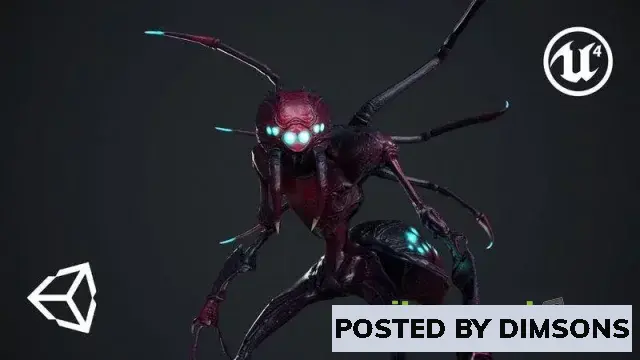 3D Models Spider Creature