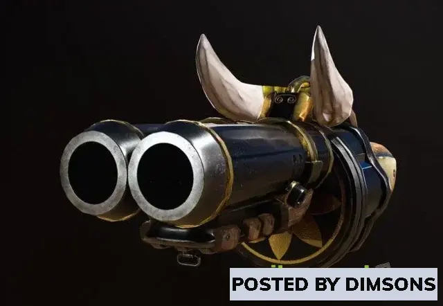 3D Models Stylized Grenade launcher