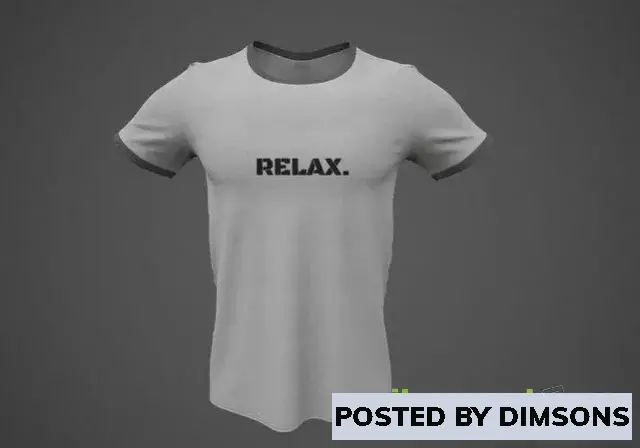 3D Models T-Shirt Male