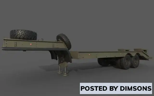 Tank Trailer - 3D Model