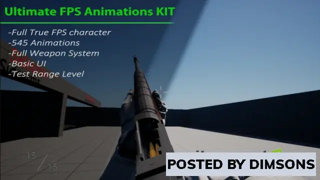 Unreal Engine Animations Ultimate FPS Animations Kit v5.1