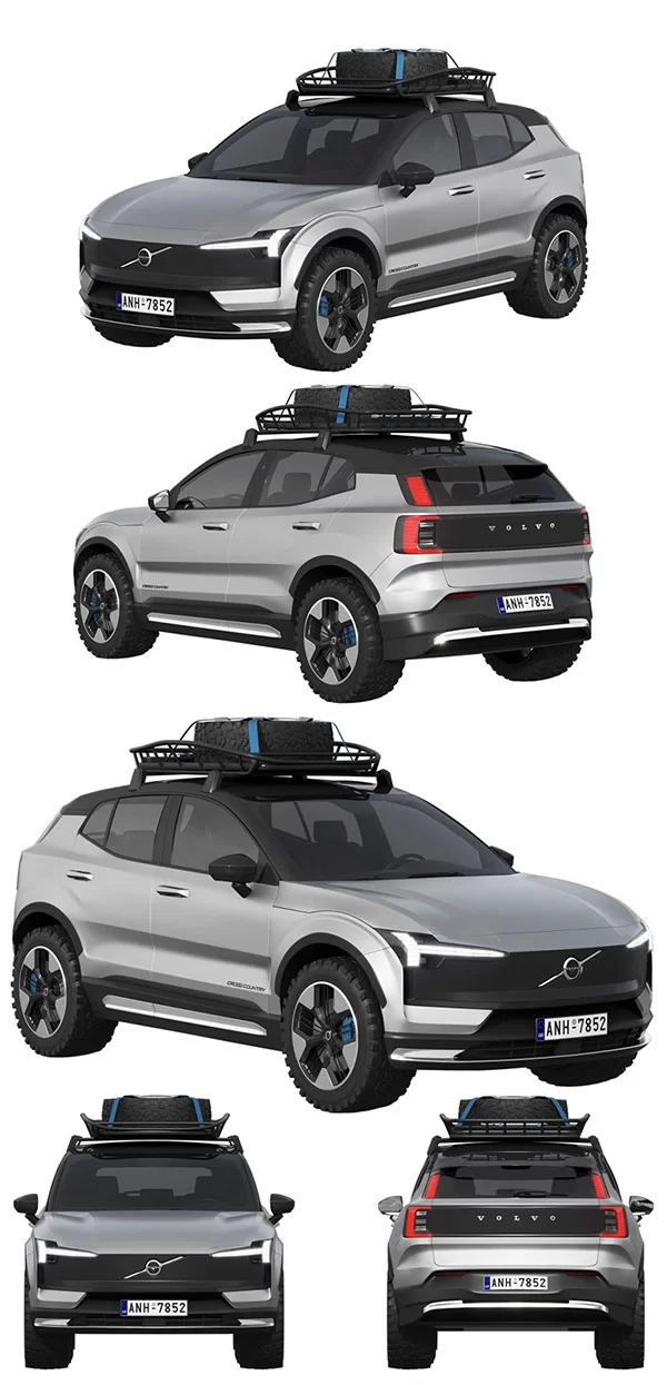 Volvo EX30 Cross Country 3D Model