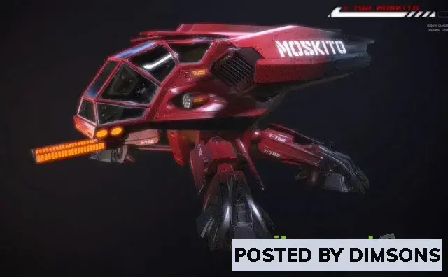 3D Models Y782 Moskito