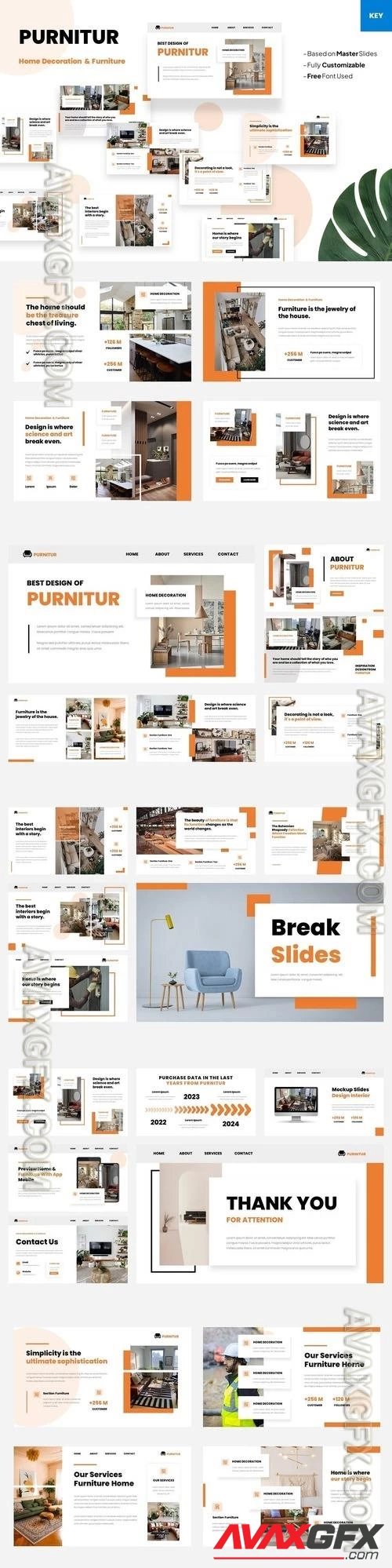 Purnitur - Home Decoration & Furniture Keynote