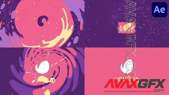 Colorful Liquid Logo for After Effects 47762942 [Videohive]