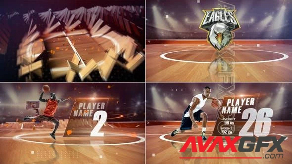 Basketball Players 48371517 Videohive