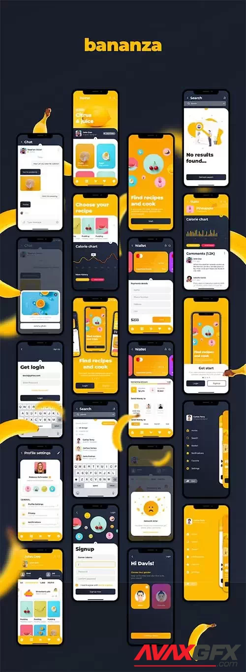 Bananza UI Kit