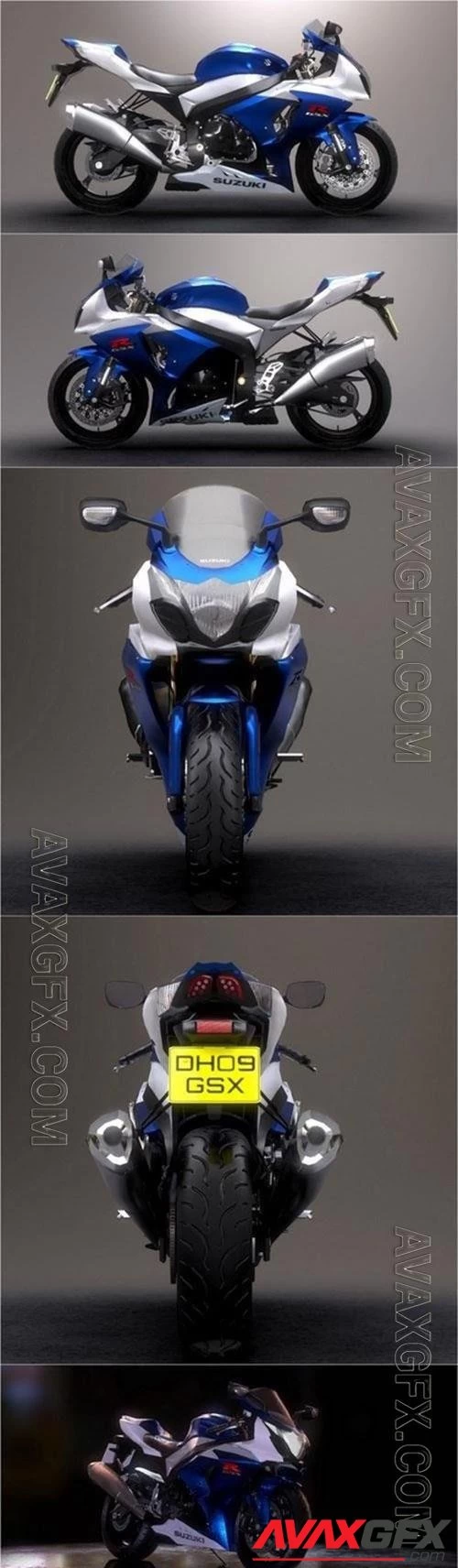 Suzuki GSX-R1000 3D Model