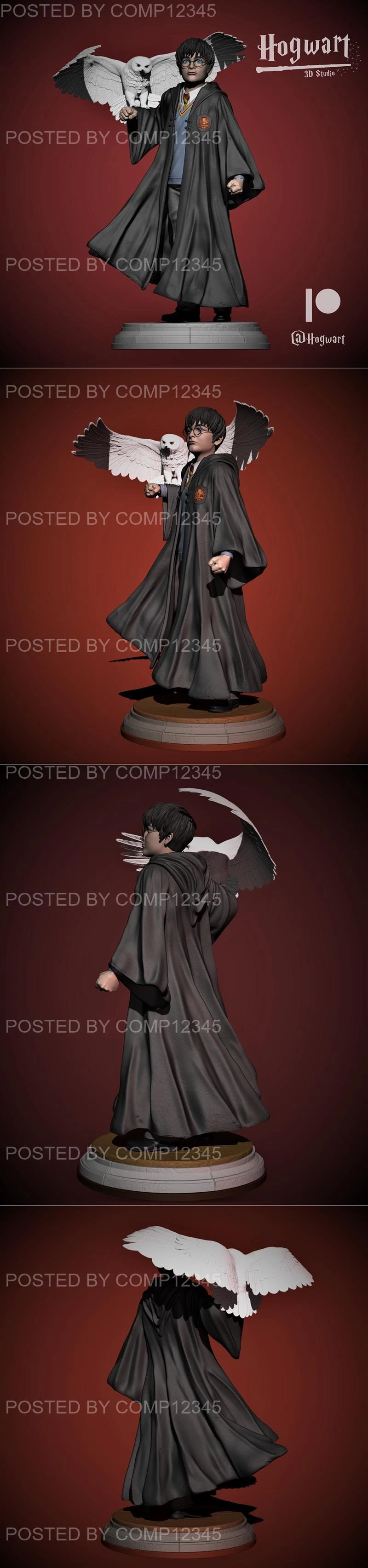 Hogwart - Harry Potter Sculpture