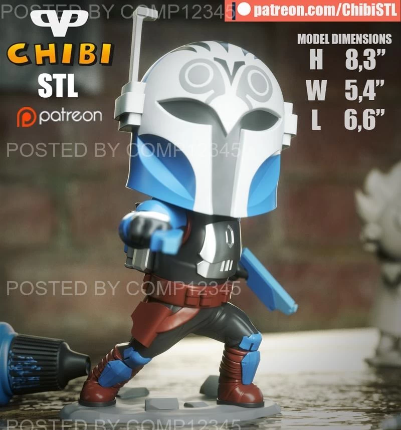 Bo-Katan Kryze Chibi