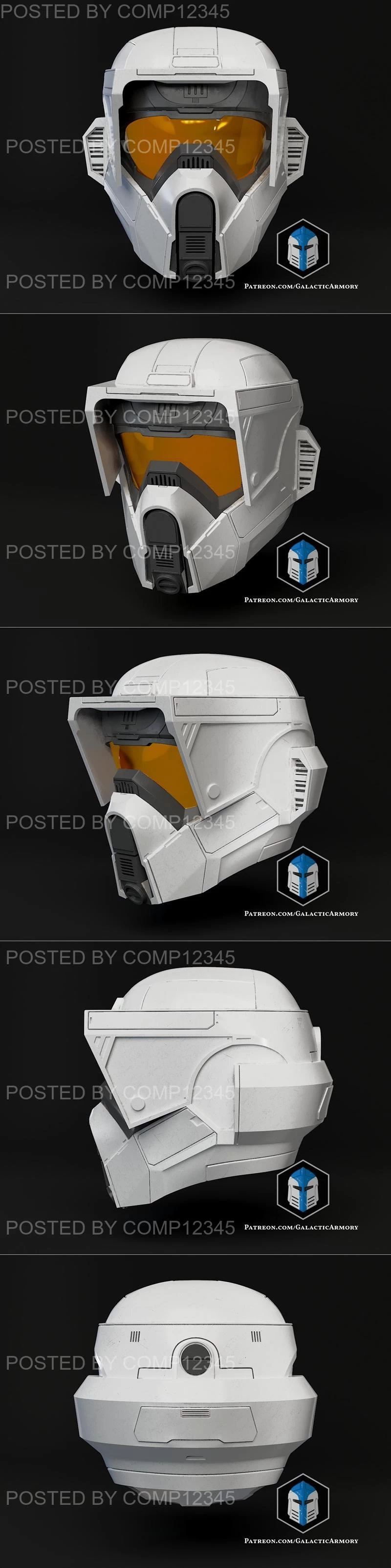 Scout Trooper Spartan Helmet