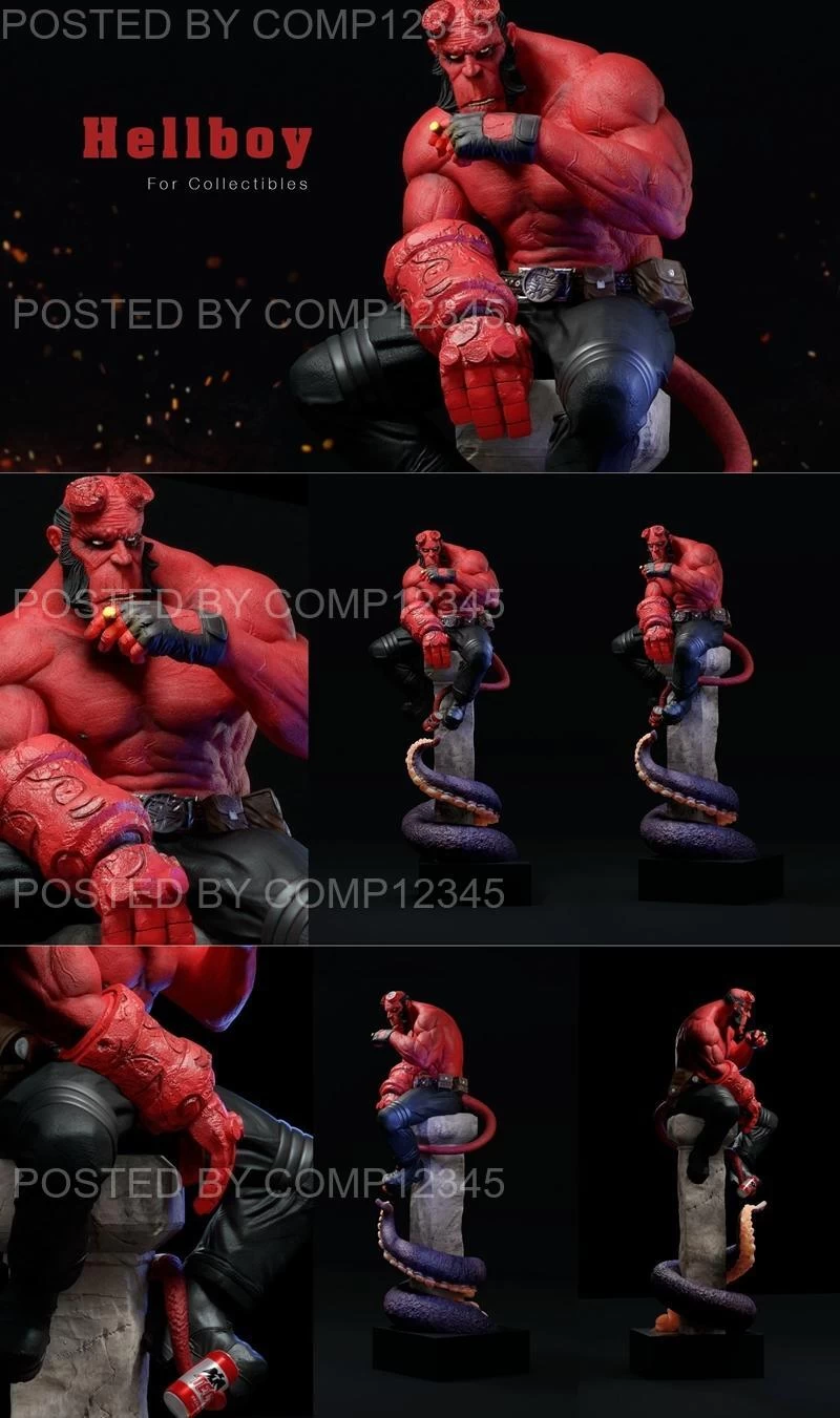 Hellboy Fanart for Collectible