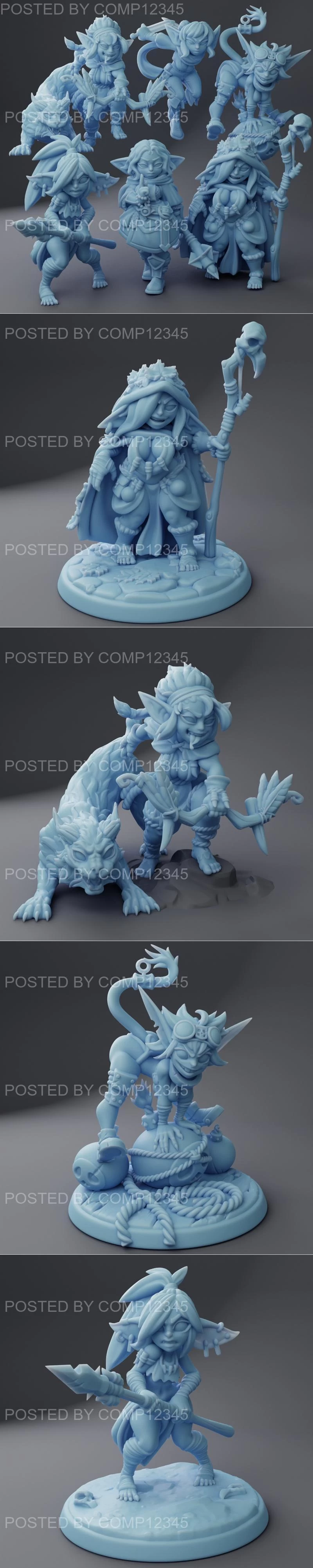 Twin Goddess Miniatures - Goblin Month 2 September 2023