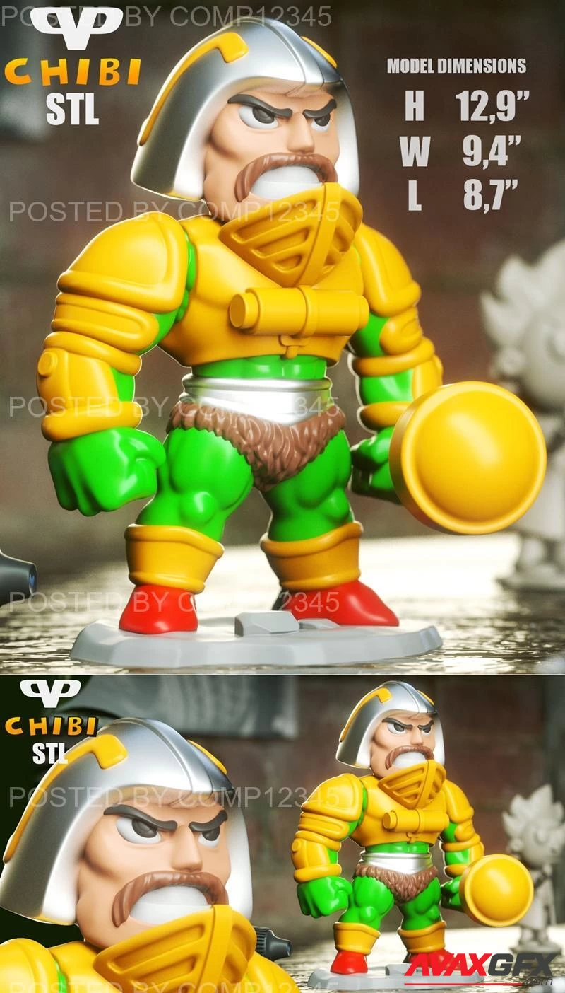 Man-At-Arms Chibi