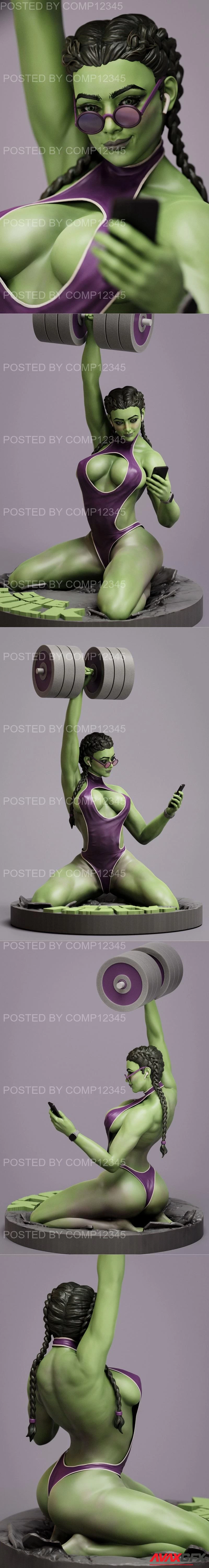 She Hulk by Fian