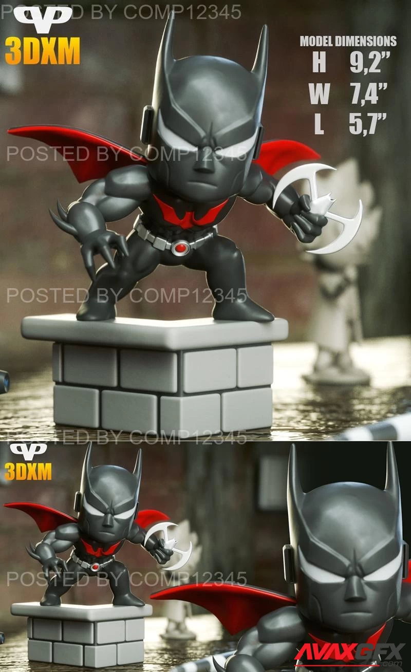 Batman Beyond Chibi