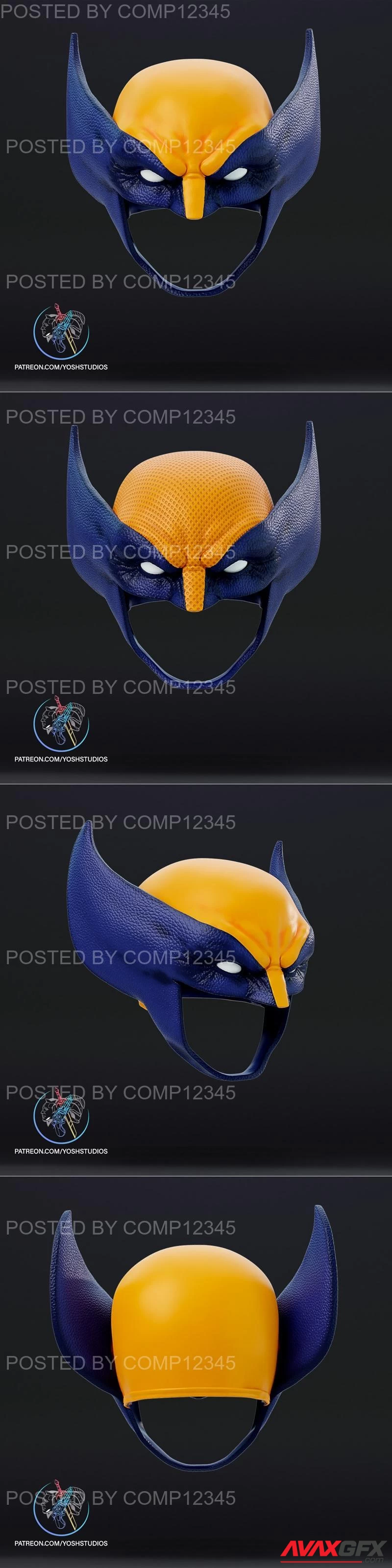 Comic Wolverine Helmet