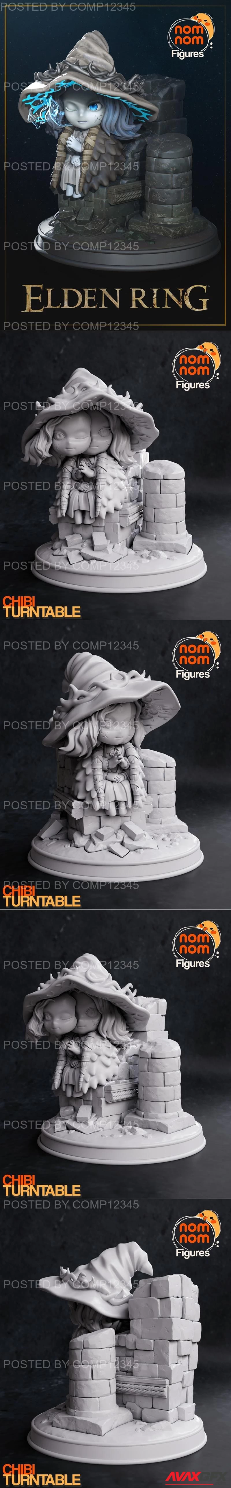 Nomnom Figures - Chibi Ranni from Elden Ring