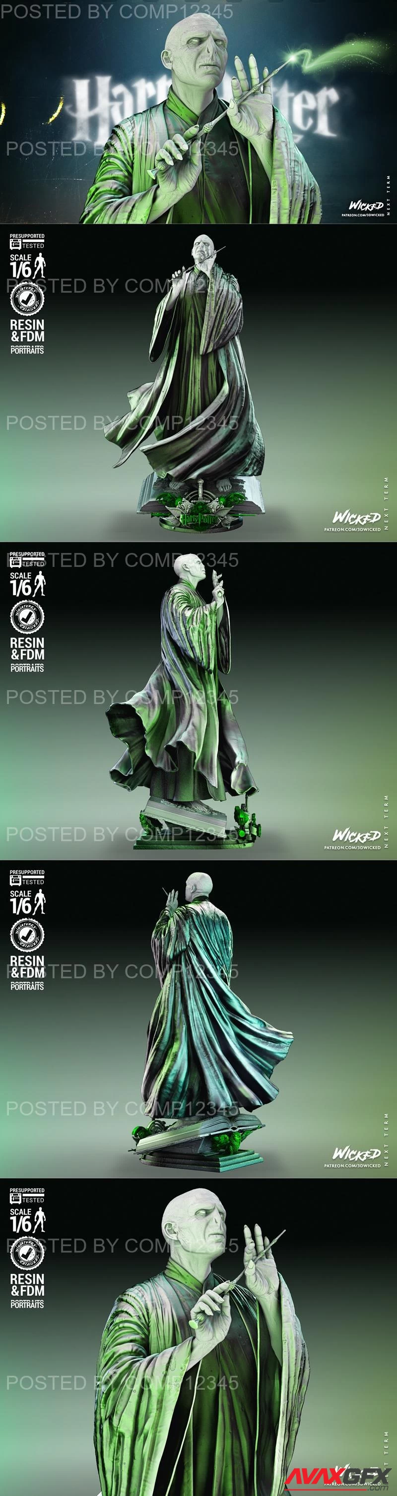 Wicked - Voldemort Statue