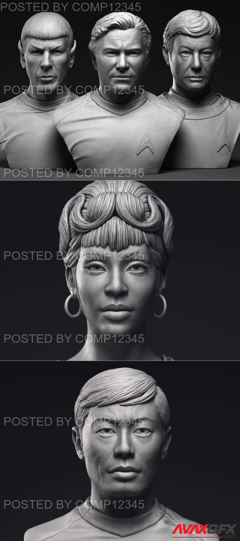 Star Trek Busts