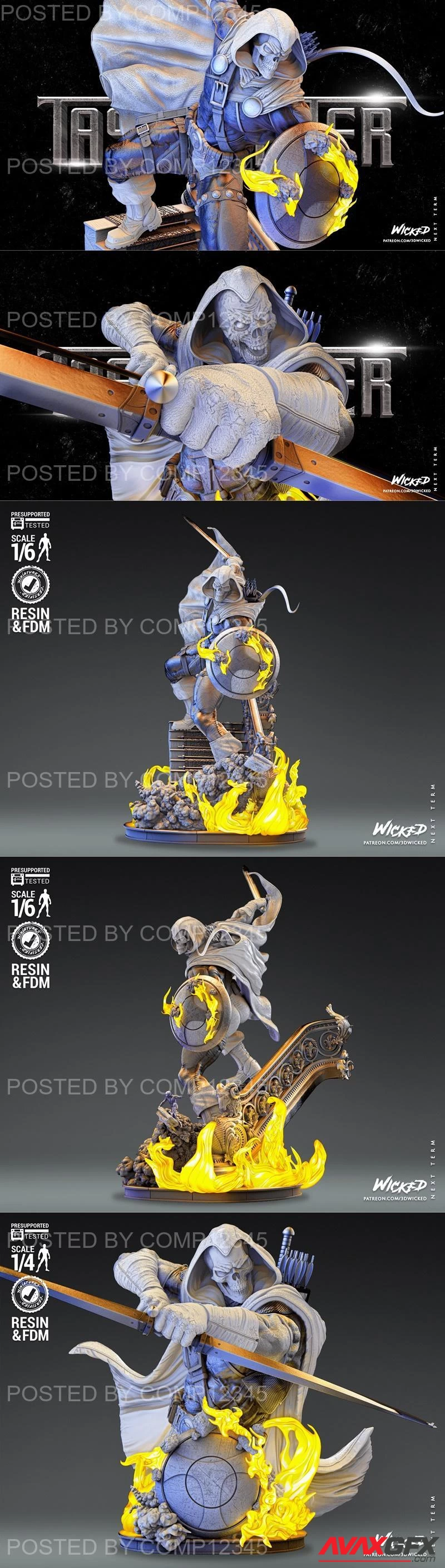 Wicked - Taskmaster Statue and Bust