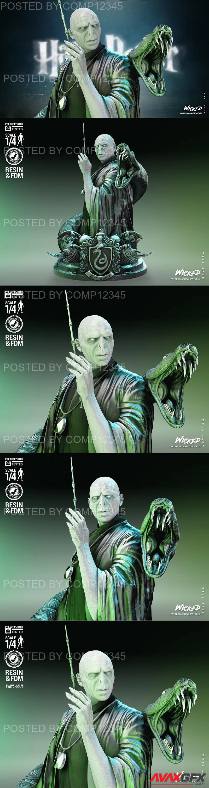 Wicked - Voldemort Bust