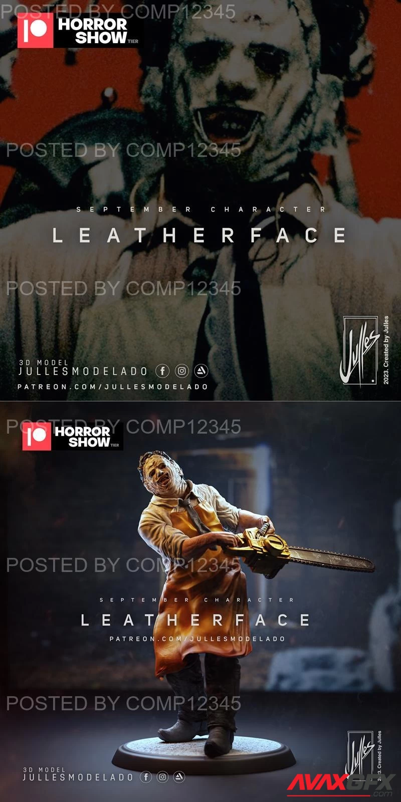 Julles Modelado - Leatherface
