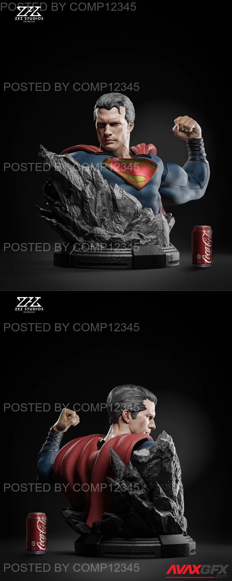 ZEZ Studios - Superman Bust