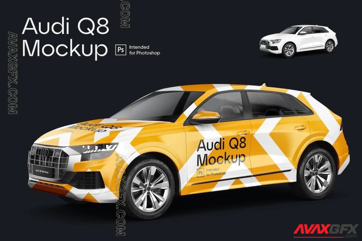 Audi Q8 Mockup