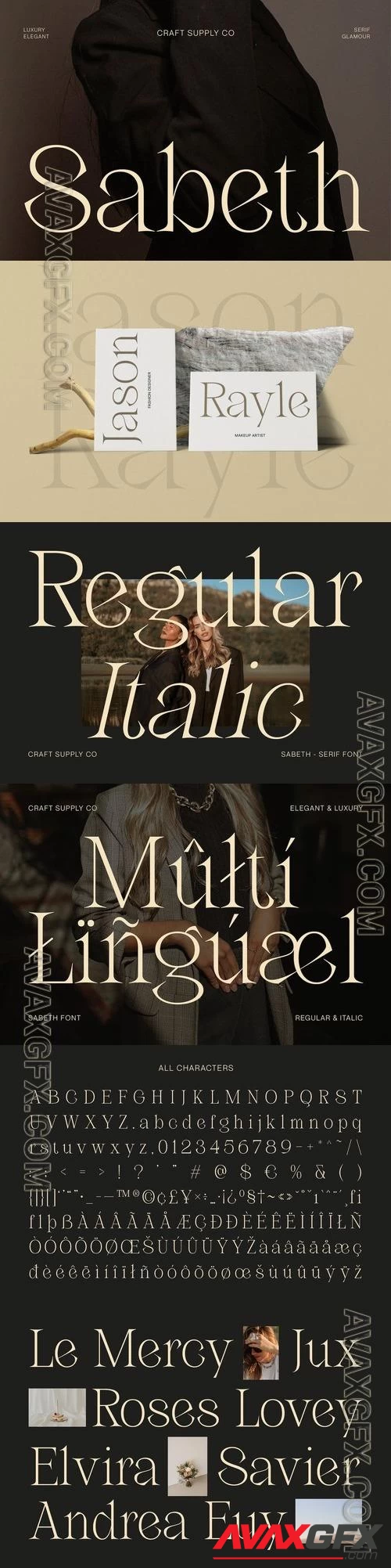 Sabeth - Elegant Typeface