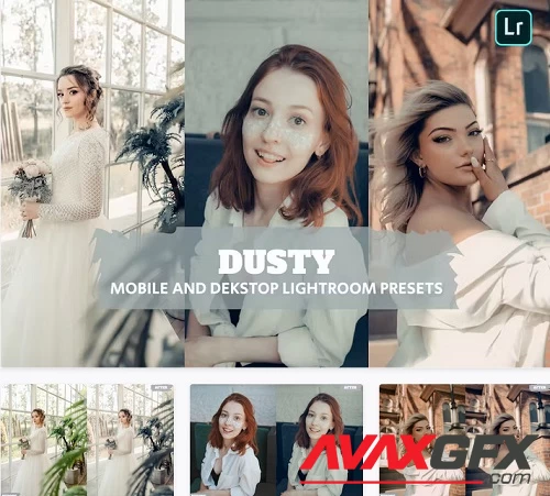 Dusty Lightroom Presets Dekstop and Mobile - JRXCMVS