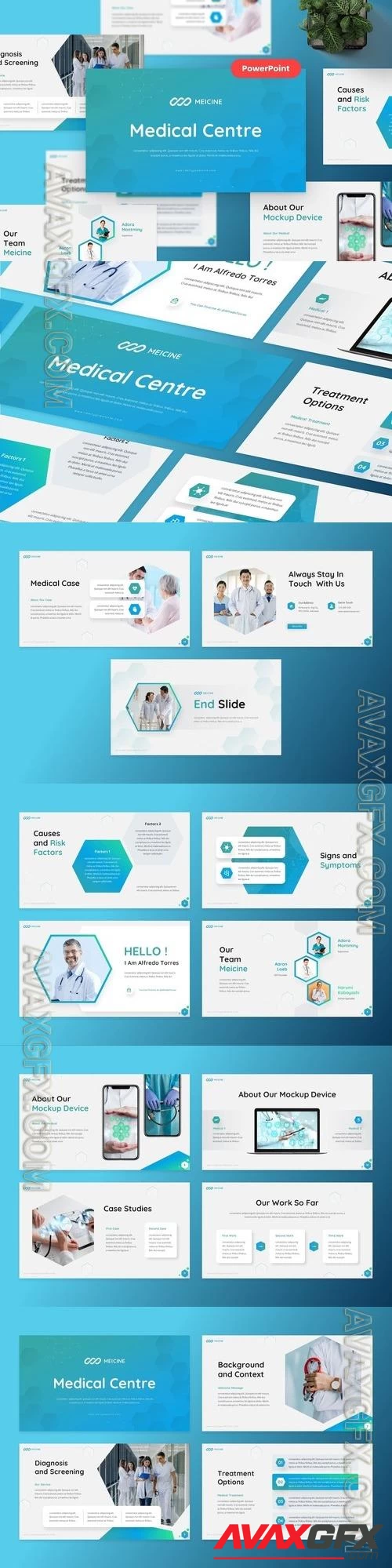 Meicine Medical PowerPoint Template