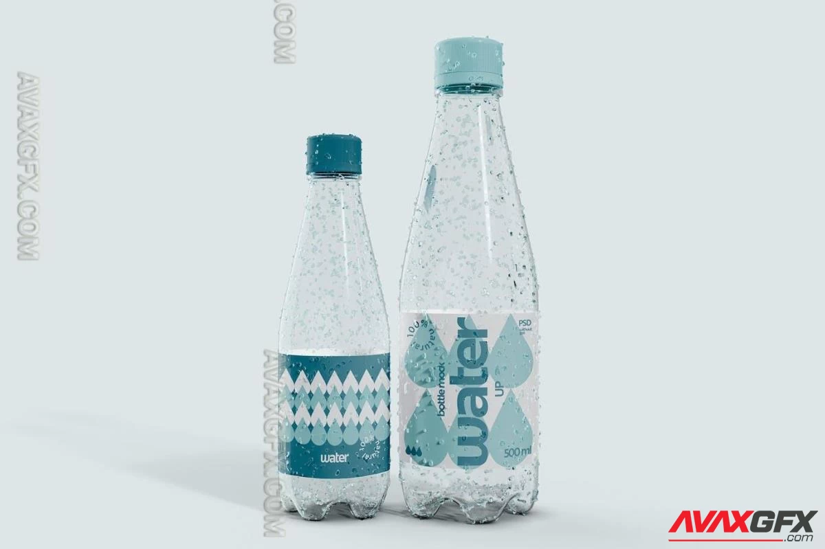 Plastic Bottle Mockup