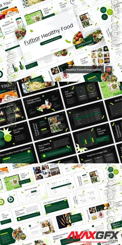 Futbar Healthy Food PowerPoint Presentation PPTX