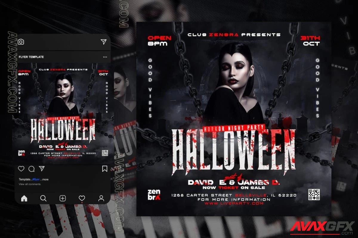 Halloween Flyer Template WPPATRA