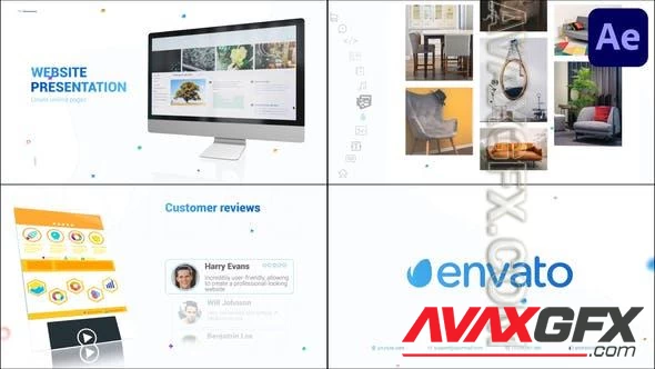 Web Constructor Website Presentation for After Effects 48023059 [Videohive]
