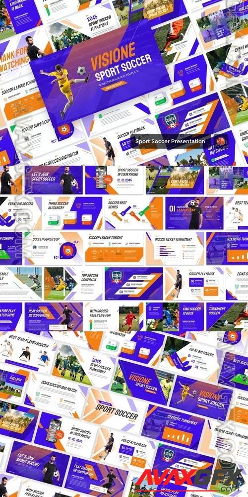 Visione Sport Soccer PowerPoint Presentation