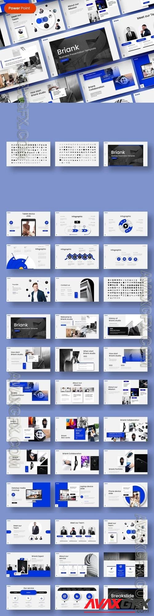 Briank - Business PowerPoint Template