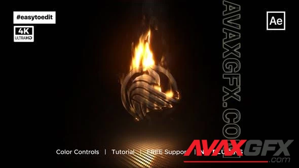 Fire Logo Reveal 47859697 [Videohive]